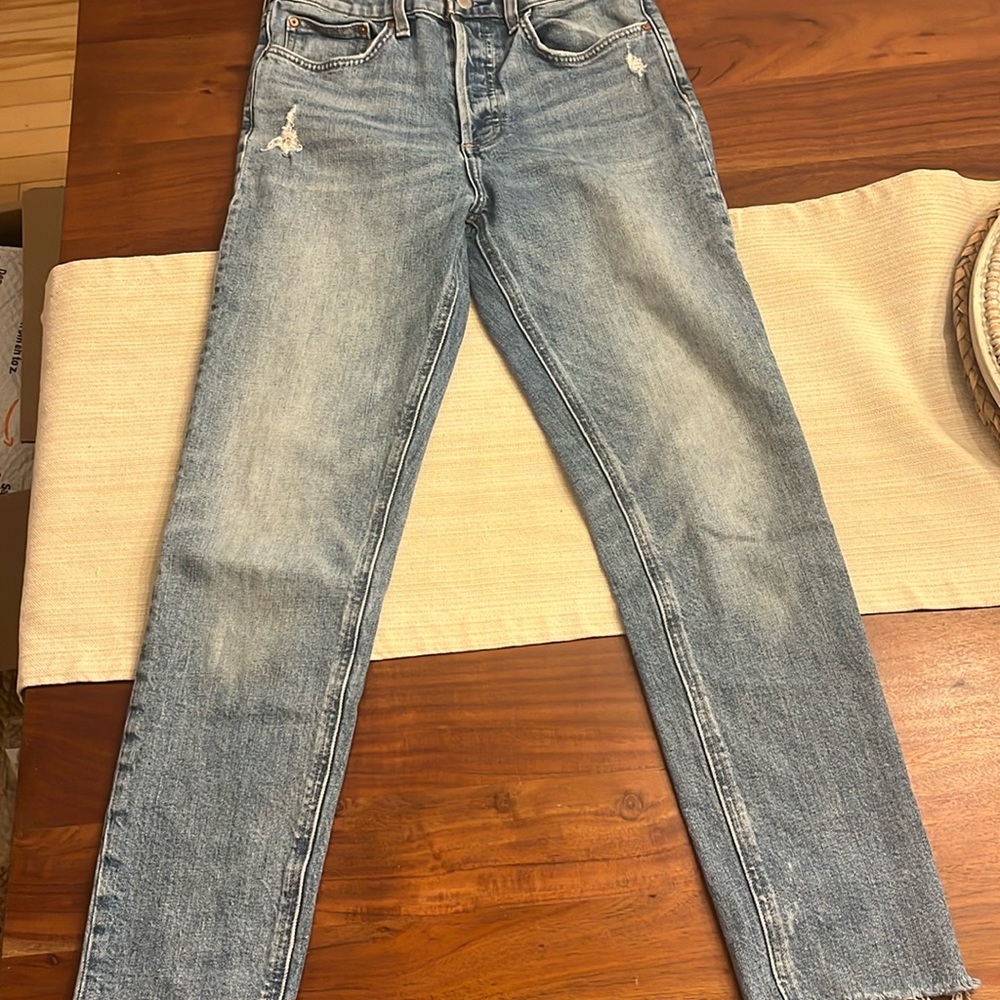 Denim Forum THE YOKO HIGH RISE SLIM SIZE 28